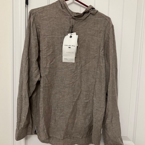 Project Raw men’s linen top - Picture 2 of 3